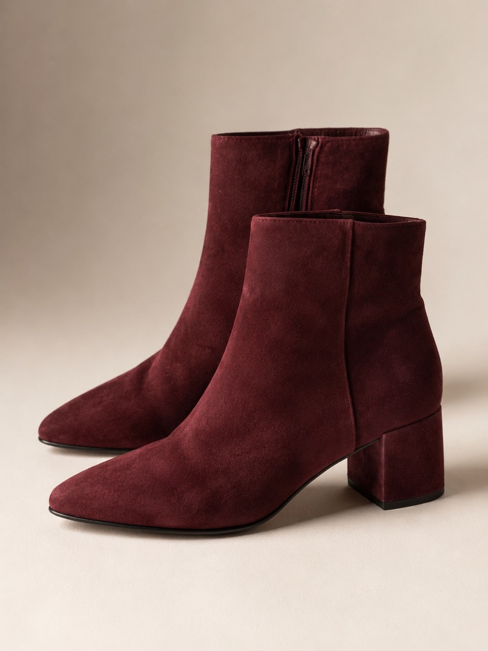 HÖGL Cognac Suede Booties Ankle Boots Fall Autumn Quiet Luxury Old Money nwot